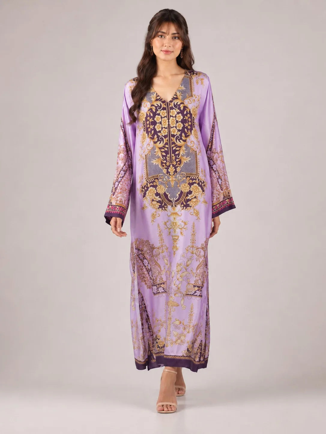 Orchid 1PC Printed Kaftan