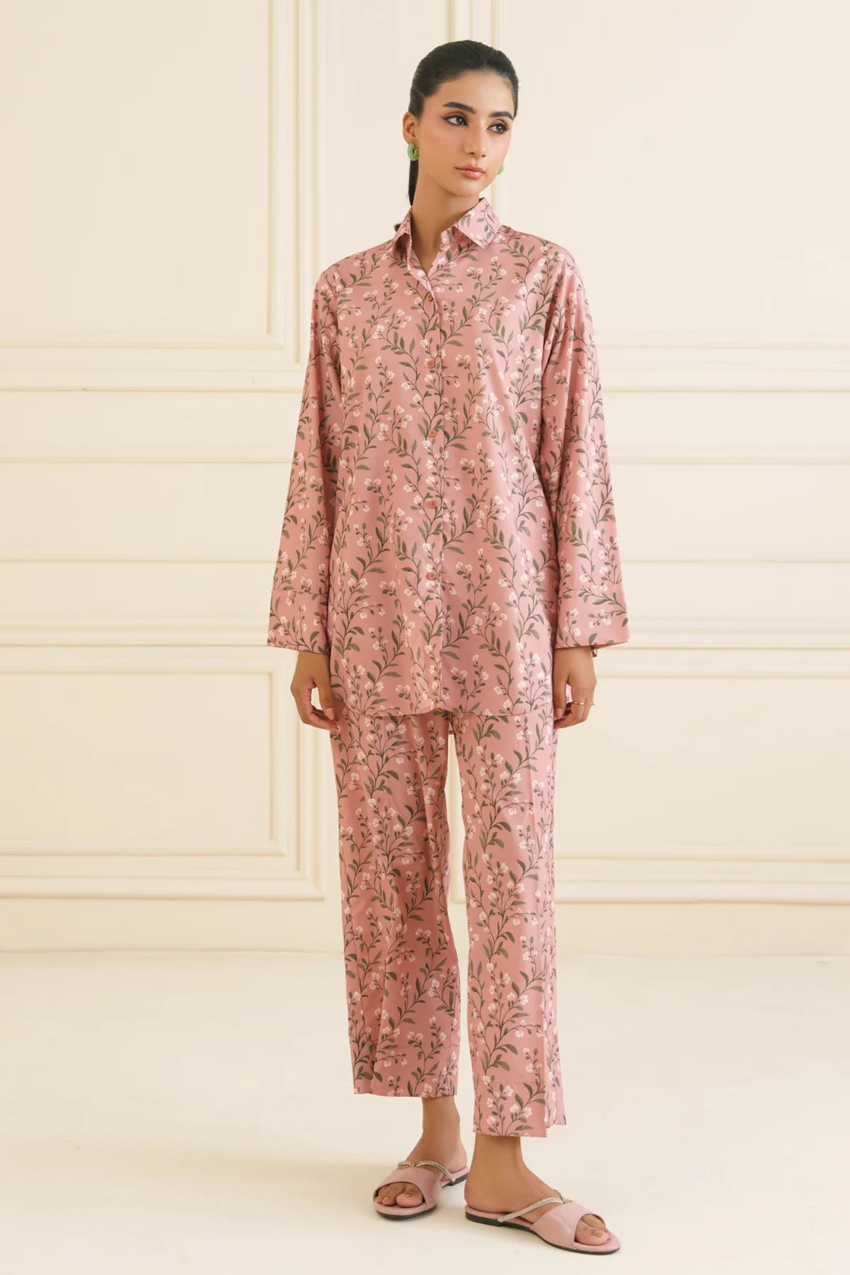 Blush Bloom Co Ord Set