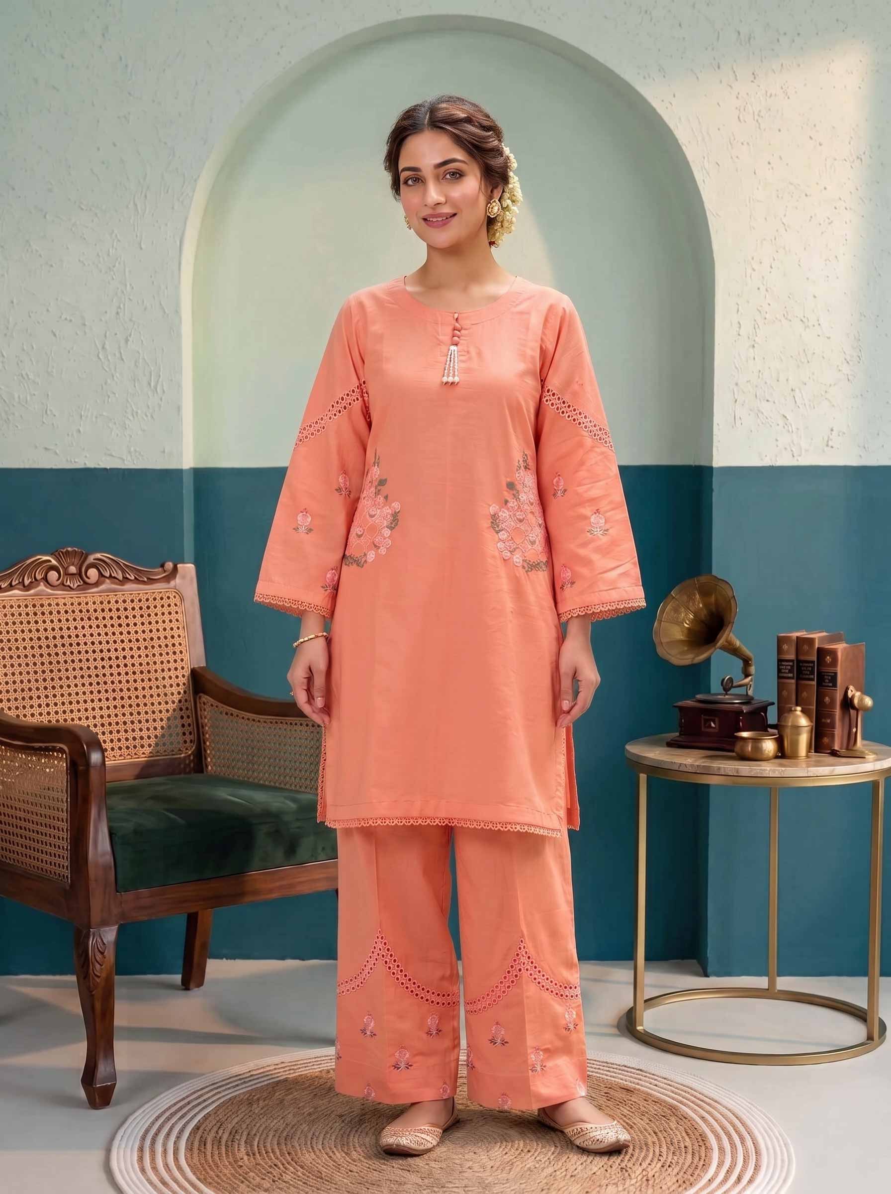 Tea Rose 2Pc
