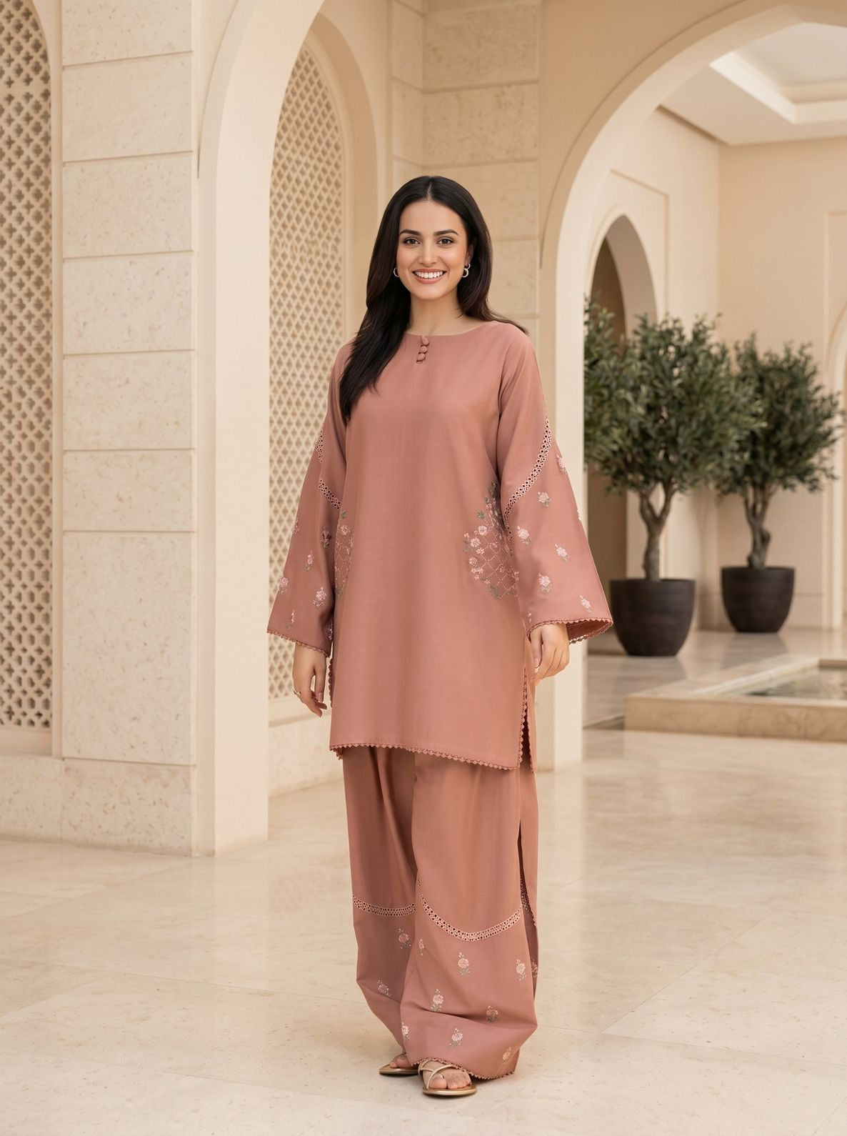 Tea Rose 2Pc
