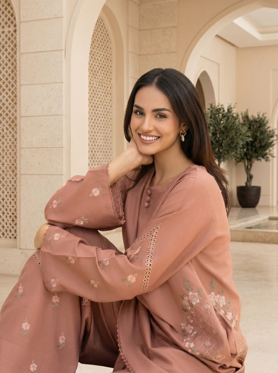 Tea Rose 2Pc